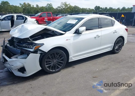 2022 Acura Ilx Premium A-Spec Packages/Technology A-Spec Packages z USA, uszkodzony, nr VIN 19UDE2F84NA008200